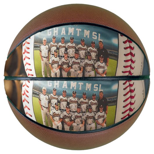 Klik op Aanpassen Basketbal (Voorkant)