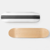 Klik op Aanpassen om Grijs te veranderen in uw kle Persoonlijk Skateboard (Horizontaal)