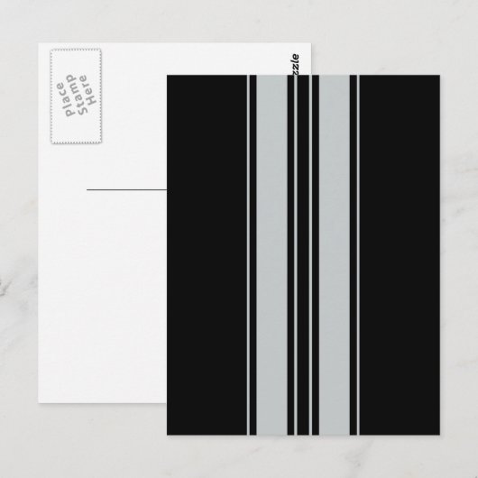 Klik op Aanpassen om grijs te wijzigen in je kleur Briefkaart (Voorkant / Achterkant)