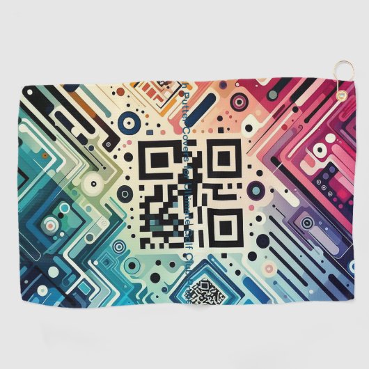 Klik op Aanpassen om het te wijzigen in uw eigen Golfhanddoek (Horizontaal)