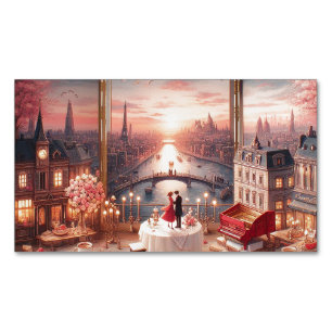 Klik op Aanpassen om naar uw eigen te veranderen Magnetisch Visitekaartje