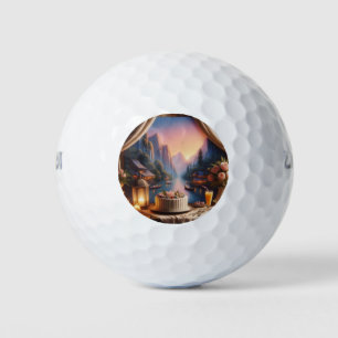 Klik op Aanpassen om naar uw eigen te wijzigen Golfballen