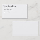 KLIK OP AANPASSEN - VOEG HIER UW FOTO TOE! MAKEN E VISITEKAARTJE (Voorkant / Achterkant)