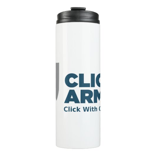 Klik op Armor logo Thermosbeker (Voorkant)