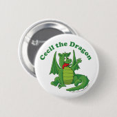 Klik op de Dragon-Button Ronde Button 5,7 Cm (Voorkant /achterkant)