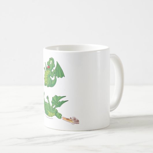 Klik op de Dragon Ceramic Mok (Voorkant rechts)