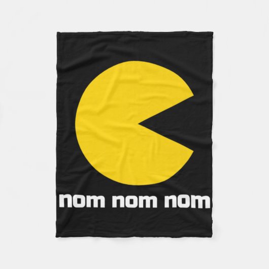 Klik op de videogame Nom Nom Nom Fleece Deken (Voorkant)
