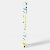 Klik op favoriet ontwerp Geel en blauw driehoek Case-Mate iPhone Case (Achterkant / Rechts)