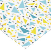 Klik op favoriet ontwerp Geel en blauw driehoek Tafelkleed (Gekanteld)
