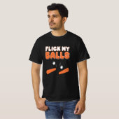 Klik op Mijn ballen Pinball Arcade Retro T-shirt (Voorkant volledig)