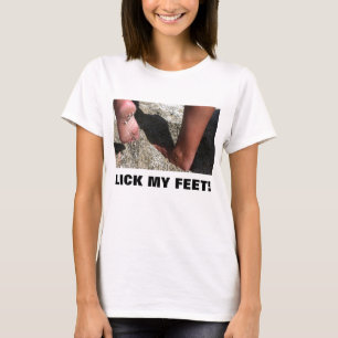 KLIK OP MIJN FEET! T-SHIRT