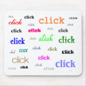 klik op mousepad muismat (Voorkant)