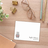 Klik op Owl Voeg je gegevens toe Post-it® Notes