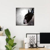 Klik op poster Engelse Bull Terrier (Thuiskantoor)