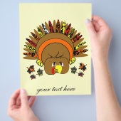 Klik op Thanksgiving brochure Turkije kiezen achte (Hand)