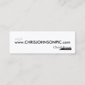 KLIK OP UITZICHT WOW MINI VISITEKAARTJE (Achterkant)