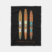 Klik op  waterski's fleece deken (Voorkant)