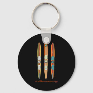Klik op  waterski's sleutelhanger