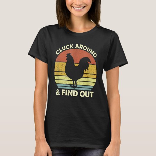 Klik rond en ontdek de kip t-shirt (Voorkant)