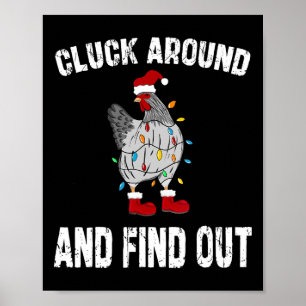Klik rond en ontdek Humor Chicken Lovers-chr Poster