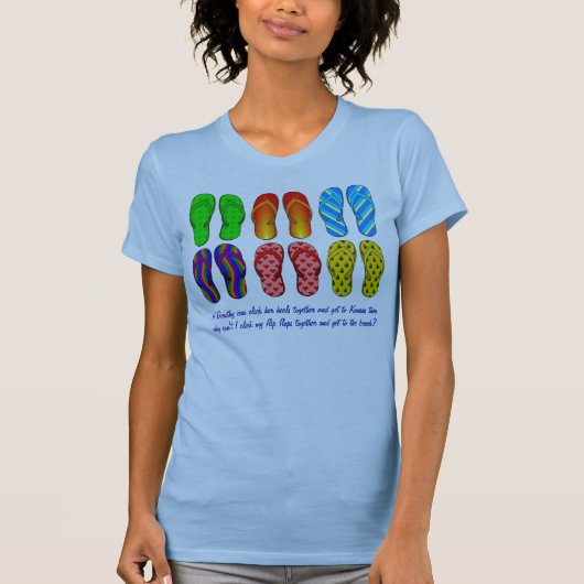 Klik samen op uw knoppen t-shirt (Voorkant)