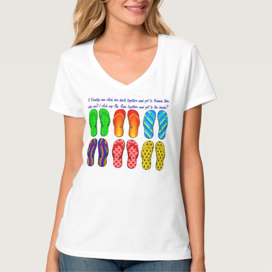 Klik samen op uw knoppen t-shirt (Voorkant)