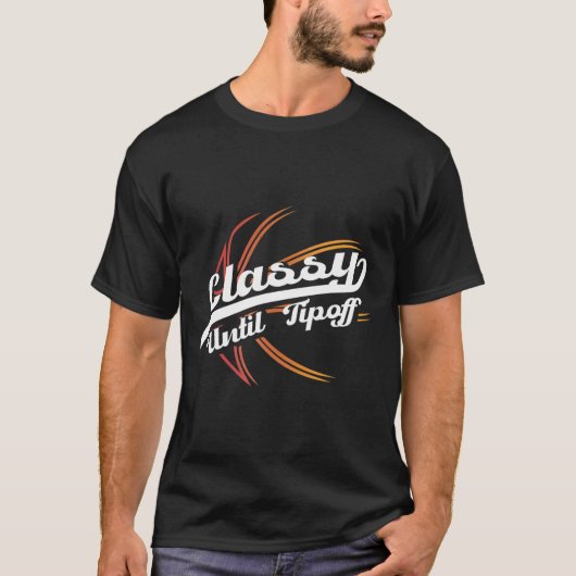 Klik tot tip Hoops Byll Bysketbyll Player T-shirt (Voorkant)