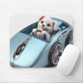 Klik & vroom: Puppy Driver Edition Muismat (Met muis)