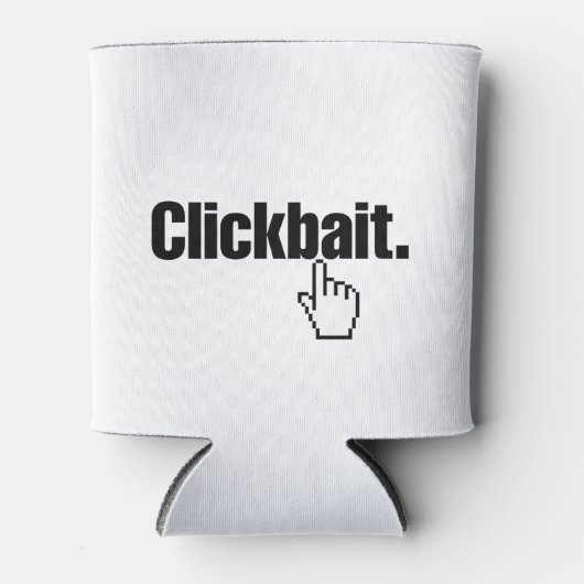 Klikbait. Blikjeskoeler (Voorkant)