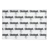 Klikbait. Hoesje piloot Kussensloop (Achterkant-Links)