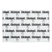 Klikbait. Hoesje piloot Kussensloop (Achterkant-Rechts)