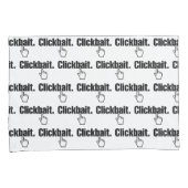 Klikbait. Hoesje piloot Kussensloop (Voorkant-Rechts)