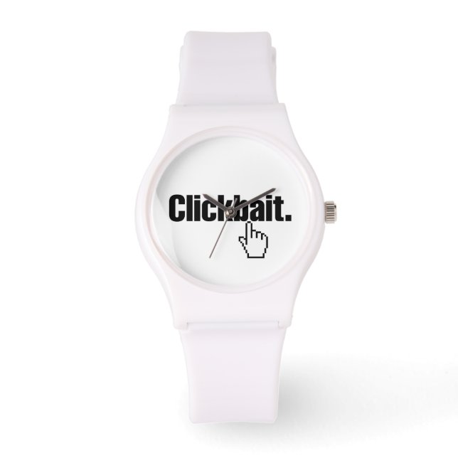 Klikbait. Horloge (Voorkant)