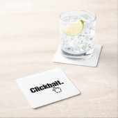 Klikbait. Kartonnen Onderzetters (Insitu)