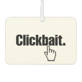 Klikbait. Luchtverfrisser (Voorkant)