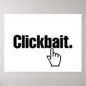 Klikbait. Poster (Voorkant)