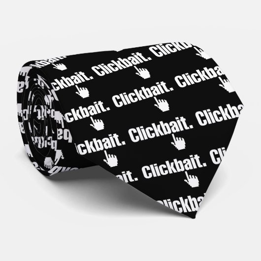 Klikbait. Stropdas (Opgerold)