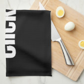 Klikbait. Theedoek (Quarter Fold)