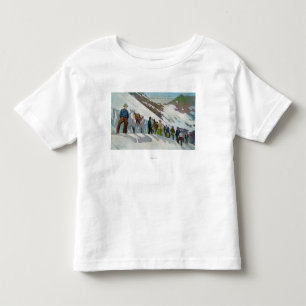 Klikbekkens aan de voet van de Sperry Glacier Kinder Shirts