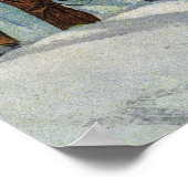 Klikbekkens aan de voet van de Sperry Glacier Poster (Hoek)