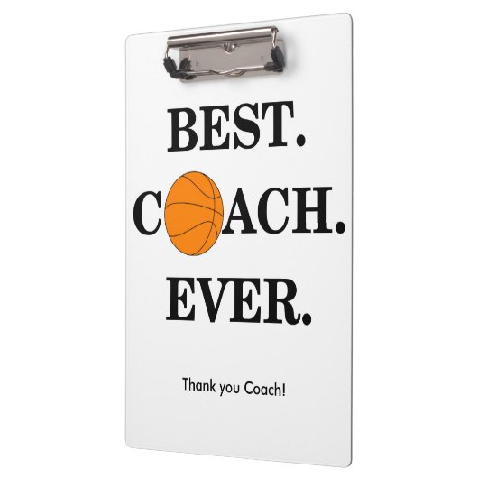 Klikbord van de Basketball Coach Klembord (Links)