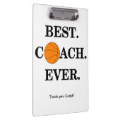 Klikbord van de Basketball Coach Klembord (Rechts)