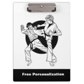 Klikbord voor krijgsartikelen klembord (Voorkant)