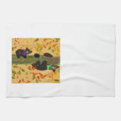 Klikkende Beren keukenhanddoek (Horizontaal)