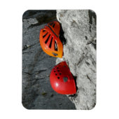 Klikkende helmen op een Rock Magnet Magneet (Verticaal)