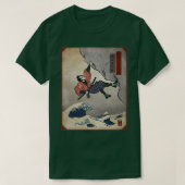 Klikkende Samurai Deep Water Soloing T-shirt (Design voorkant)