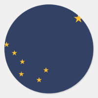 Klikker met vlag van Alaska