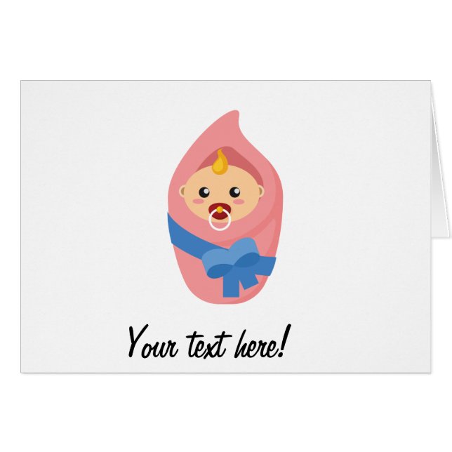 Klikker voor pasgeboren baby (Voorkant Horizontaal)