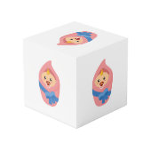 Klikker voor pasgeboren baby kubus (Achter hoekig)