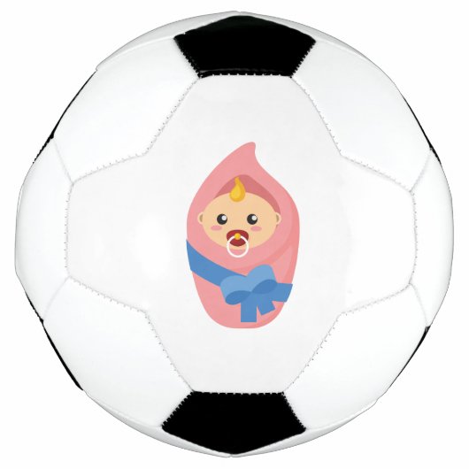 Klikker voor pasgeboren baby voetbal (Voorkant)